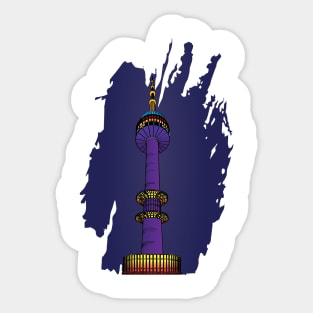 NAMSAN SEOUL TOWER COLORS Sticker